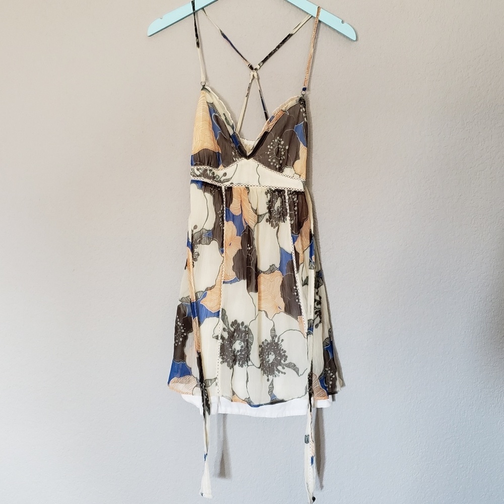 Hollister Sheer Layers Dress